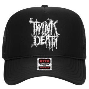 Twink Death Metal High Crown Mesh Back Trucker Hat