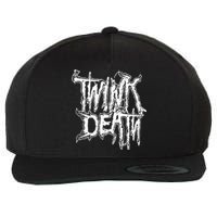 Twink Death Metal Wool Snapback Cap