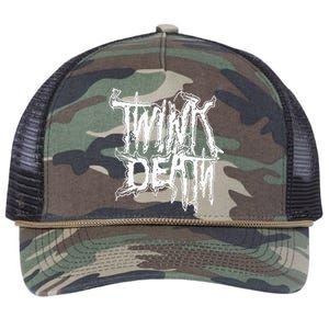 Twink Death Metal Retro Rope Trucker Hat Cap