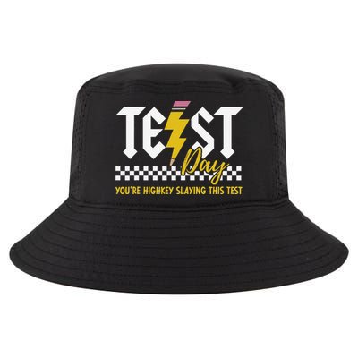 Test Day Motivation Youre Highkey Slaying This Test Teacher Cool Comfort Performance Bucket Hat