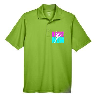 Teal Dance Mom Gift Dancer Daughter Teacher Dancing Team Men's Origin Performance Piqué Polo