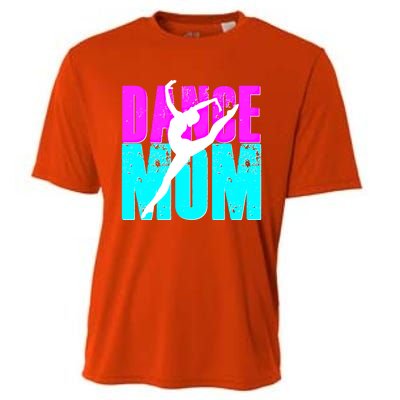 Teal Dance Mom Gift Dancer Daughter Teacher Dancing Team Cooling Performance Crew T-Shirt