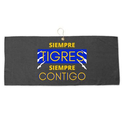 Tigres De Monterrey Large Microfiber Waffle Golf Towel