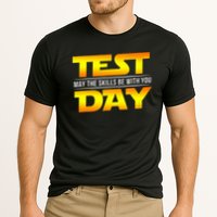 Test Day May The Skills Be With You Teacher Gift Cooling Performance Crew T-Shirt