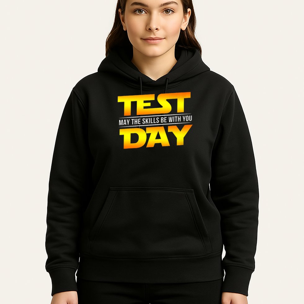 Test Day May The Skills Be With You Teacher Gift Hoodie