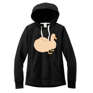 Thicc Ducc Meme Women's Fleece Hoodie