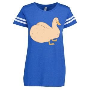 Thicc Ducc Meme Enza Ladies Jersey Football T-Shirt