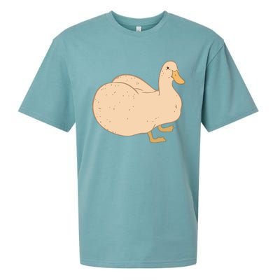 Thicc Ducc Meme Sueded Cloud Jersey T-Shirt