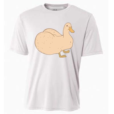 Thicc Ducc Meme Cooling Performance Crew T-Shirt