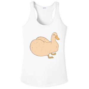 Thicc Ducc Meme Ladies PosiCharge Competitor Racerback Tank