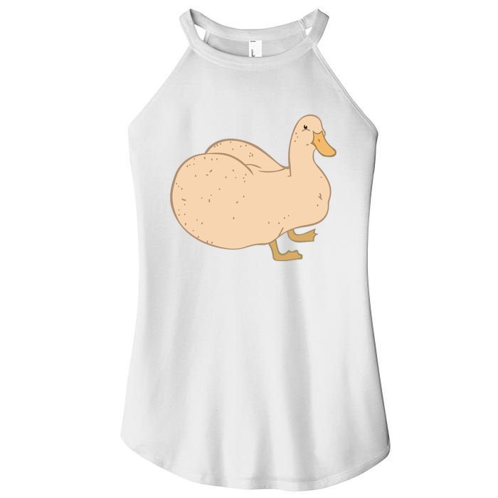 Thicc Ducc Meme Women's Perfect Tri Rocker Tank