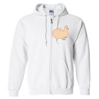 Thicc Ducc Meme Full Zip Hoodie