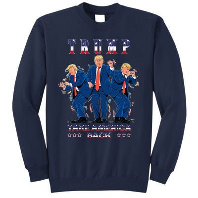 Trump Dance Moves 2024 President 47 Signature Trending Funny Tall Sweatshirt