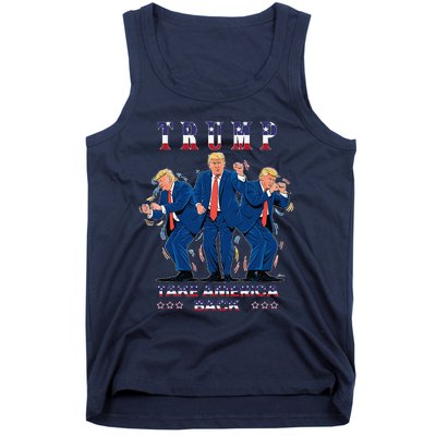 Trump Dance Moves 2024 President 47 Signature Trending Funny Tank Top