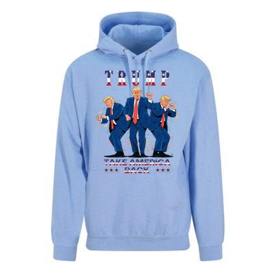 Trump Dance Moves 2024 President 47 Signature Trending Funny Unisex Surf Hoodie