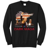 Trump Dark Maga IM Not Just Maga IM Dark Maga Trump 2024 Sweatshirt