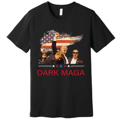 Trump Dark Maga IM Not Just Maga IM Dark Maga Trump 2024 Premium T-Shirt