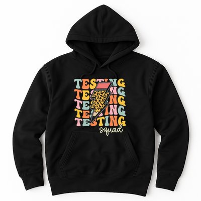 Test Day Motivational Teacher Testing Squad Hoodie