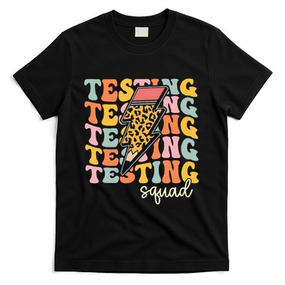 Test Day Motivational Teacher Testing Squad T-Shirt