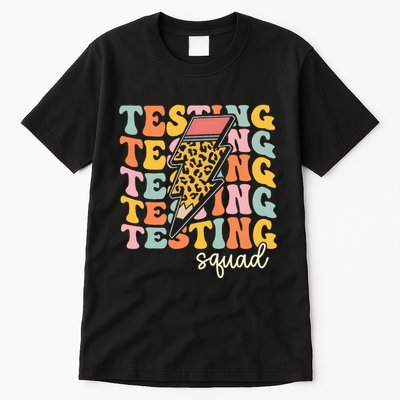 Test Day Motivational Teacher Testing Squad Tall T-Shirt
