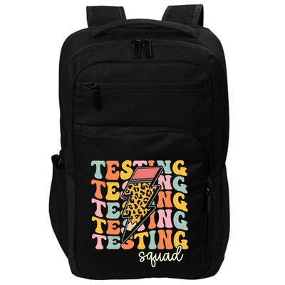 Test Day Motivational Teacher Testing Squad Impact Tech Backpack
