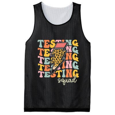 Test Day Motivational Teacher Testing Squad Mesh Reversible Basketball Jersey Tank