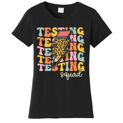 Test Day Motivational Teacher Testing Squad Women's T-Shirt