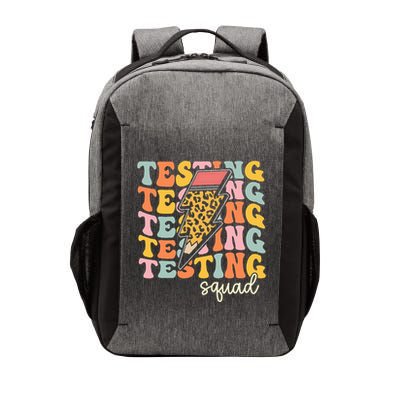 Test Day Motivational Teacher Testing Squad Vector Backpack