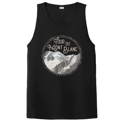 Tour Du Mont Blanc Gear European Hiking Trail Souvenir Hiker PosiCharge Competitor Tank