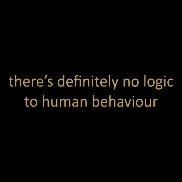 There’S Definitely No Logic To Human Behaviour 7-Panel Snapback Hat