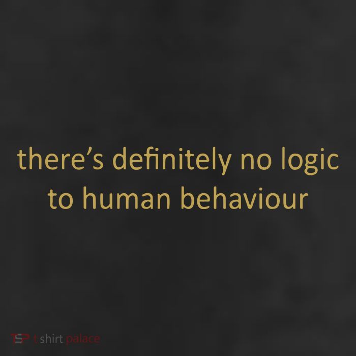 There’S Definitely No Logic To Human Behaviour 25L Jumbo Tote