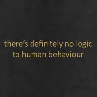 There’S Definitely No Logic To Human Behaviour Microfiber Hand Towel