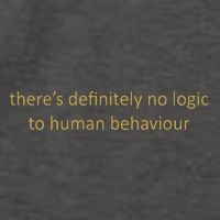 There’S Definitely No Logic To Human Behaviour Vector Backpack