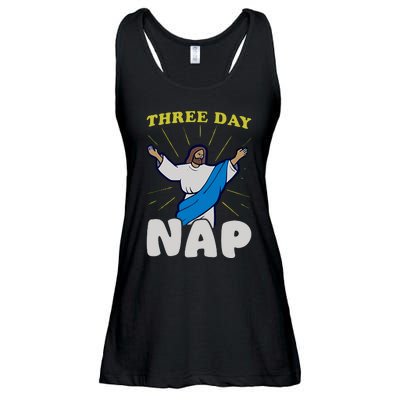 Three Day Nap Jesus Ladies Essential Flowy Tank