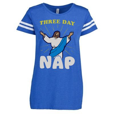 Three Day Nap Jesus Enza Ladies Jersey Football T-Shirt