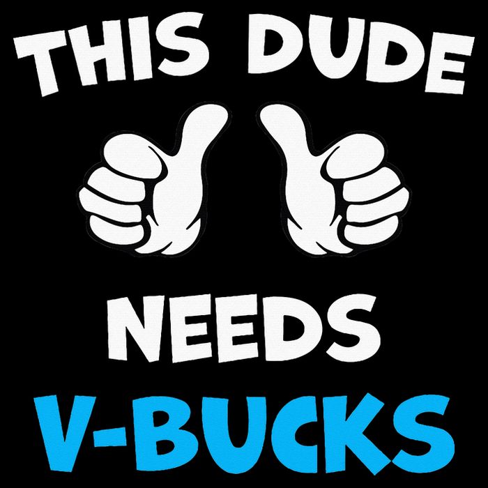 This Dude Needs Vbucks Will Work Cropped Pullover Crew