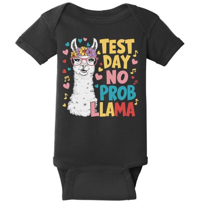 Test Day No Prob Llama Llama Teacher Testing Day Baby Bodysuit