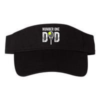 Tennis Dad Number One Daddy With Tennis Sayings Valucap Bio-Washed Visor