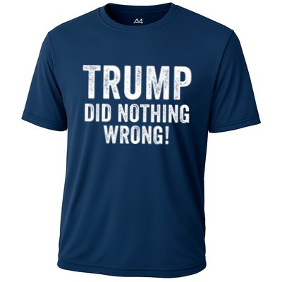 Trump Did Nothing Wrong Trump 2024 Red Wave Trump Was Right About Everything Performance Shirt