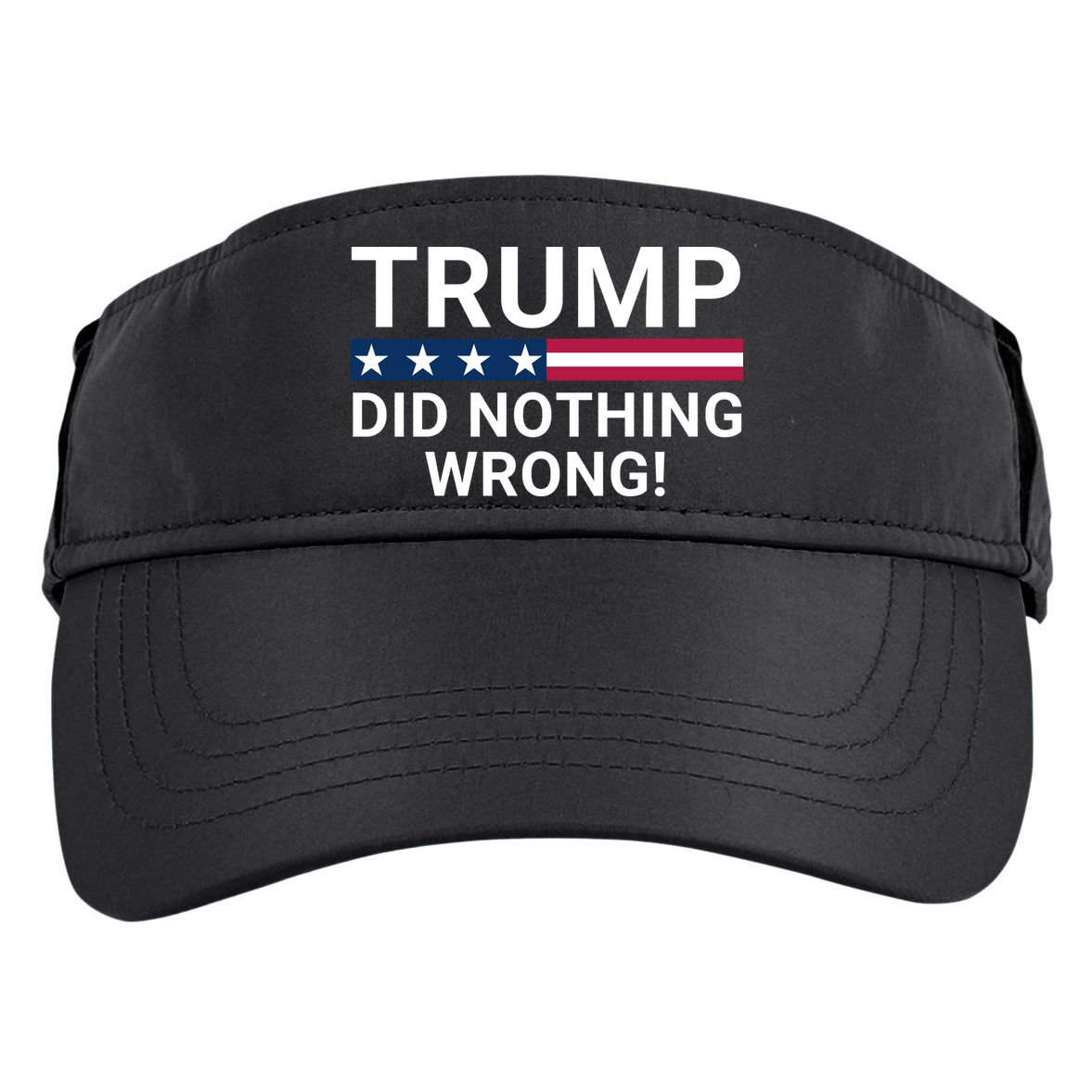 Trump Did Nothing Wrong Red Wave Trump 2024 Trump Was Right About Everything Adult Drive Performance Visor