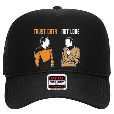 Trust Data Not Lore Trucker Hat