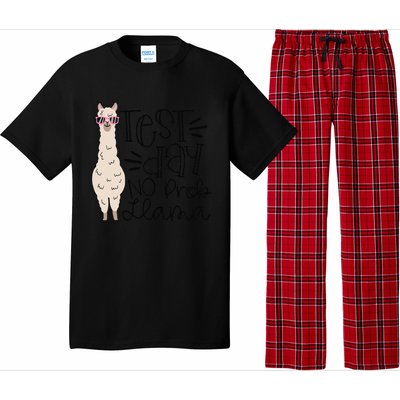 Test Day No Prob Llama Teacher Testing Day Pajama Set