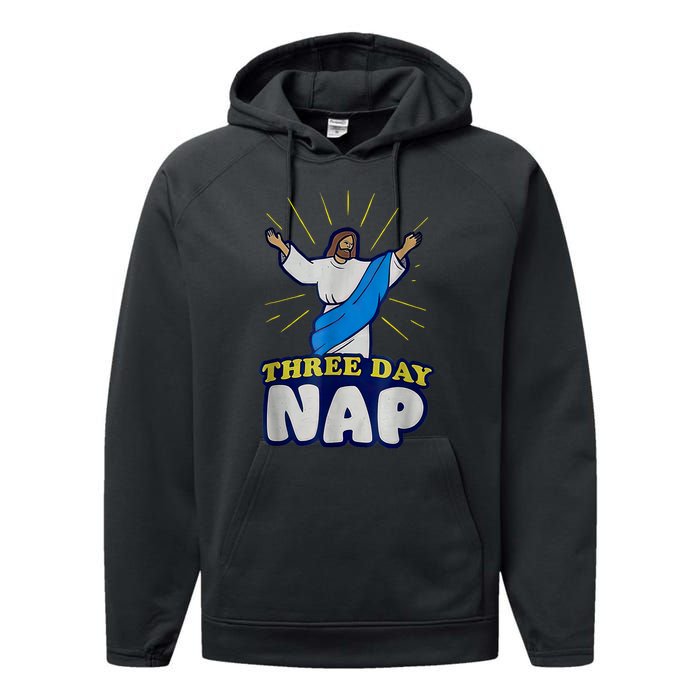 Three Day Nap Jesus Performance Fleece Hoodie