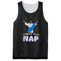 Three Day Nap Jesus Mesh Reversible Basketball Jersey Tank