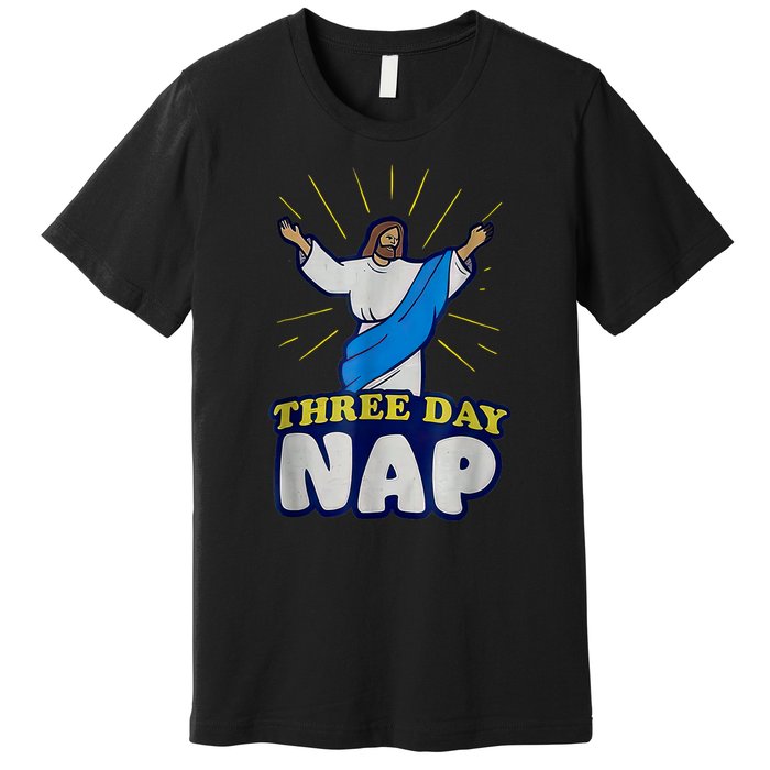 Three Day Nap Jesus Premium T-Shirt