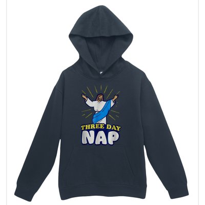 Three Day Nap Jesus Urban Pullover Hoodie