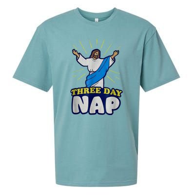 Three Day Nap Jesus Sueded Cloud Jersey T-Shirt