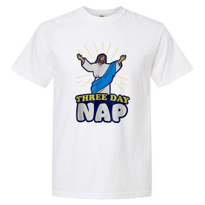 Three Day Nap Jesus Garment-Dyed Heavyweight T-Shirt