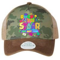 Test Day New- Rock The Test Teacher Testing Day You Got Legacy Tie Dye Trucker Hat