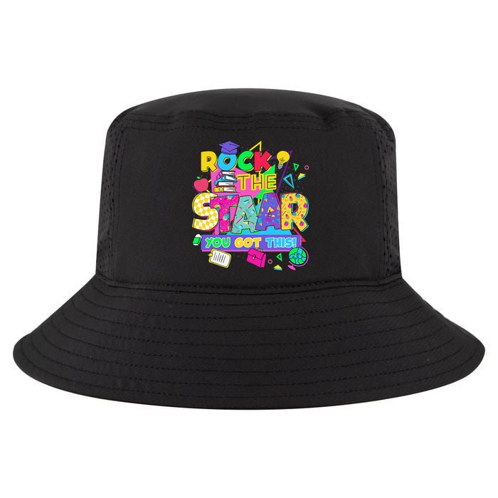 Test Day New- Rock The Test Teacher Testing Day You Got Cool Comfort Performance Bucket Hat